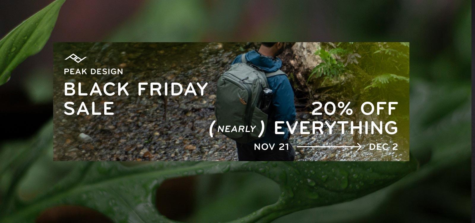 Black Friday Peak Design