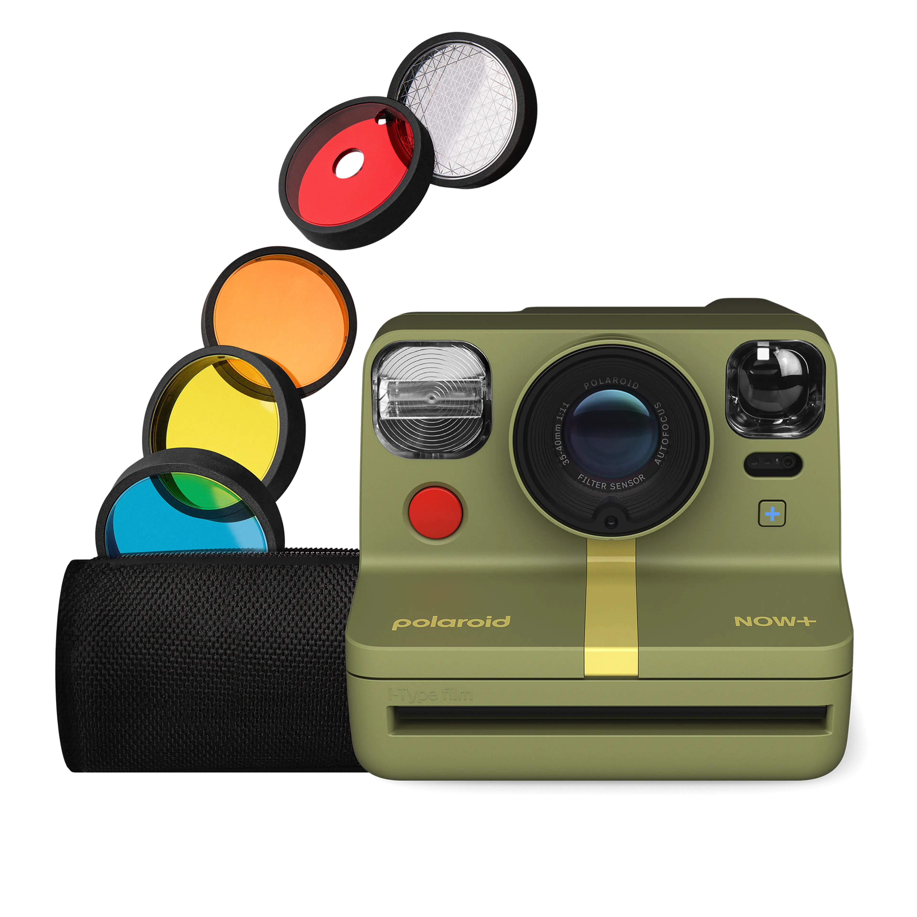 Camara Instantanea Polaroid Now+ mas Accesorios -Blanco