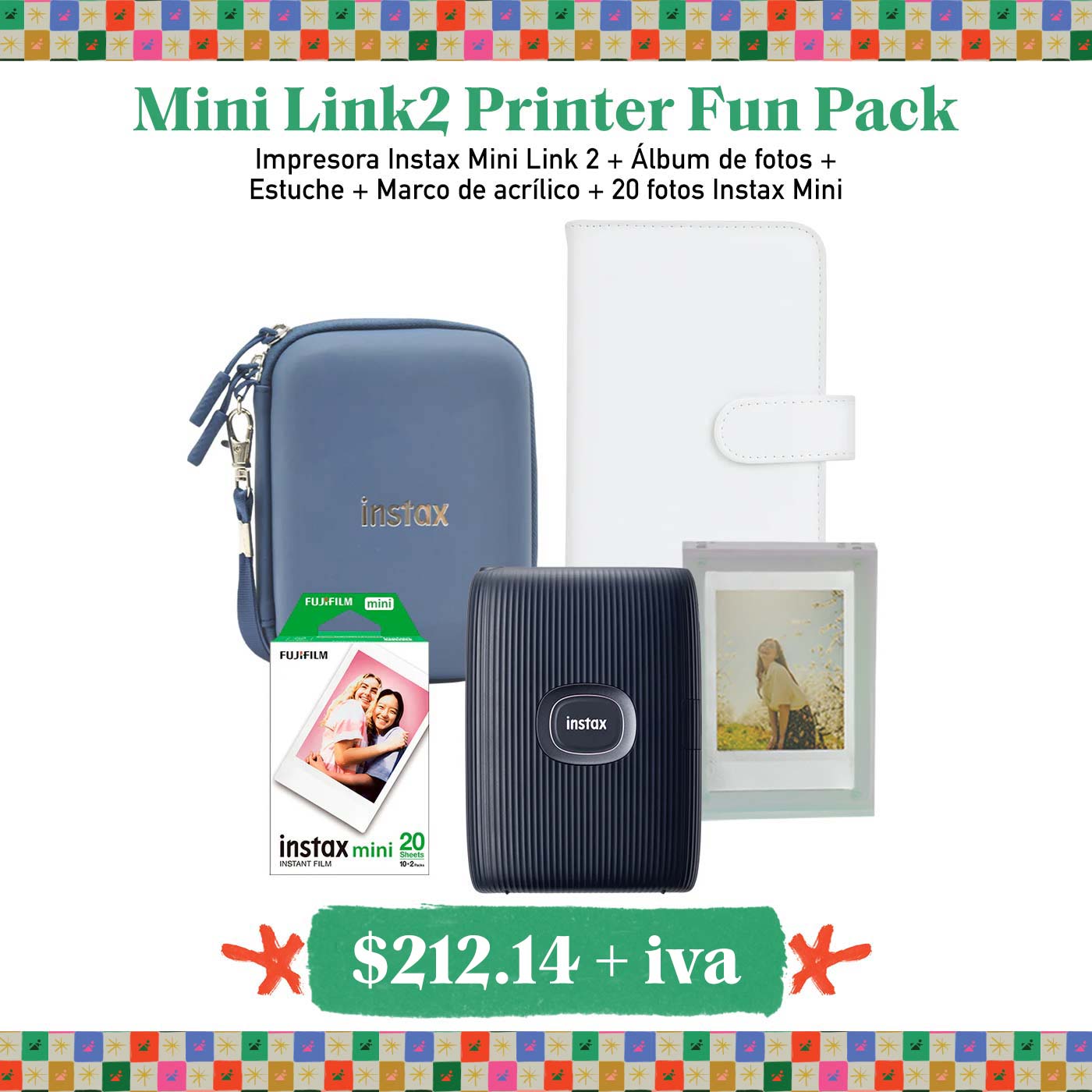 Impresora Mini Link2 Family Pack