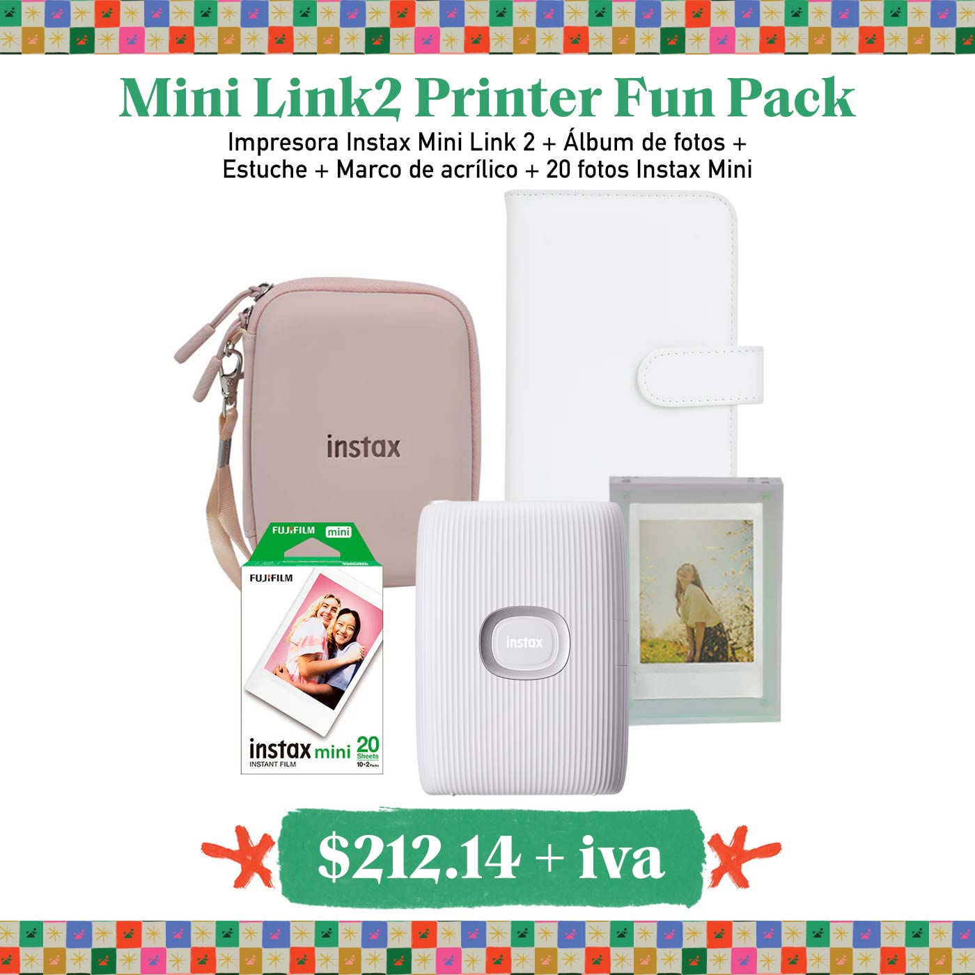 Impresora Mini Link2 Family Pack