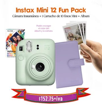 Instax Mini 12 Fun Pack