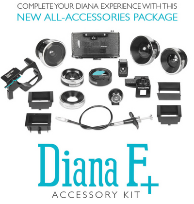 Kit de accesorios Lomography para Diana F+
