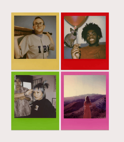 Film Polaroid i-Type - Color Frames