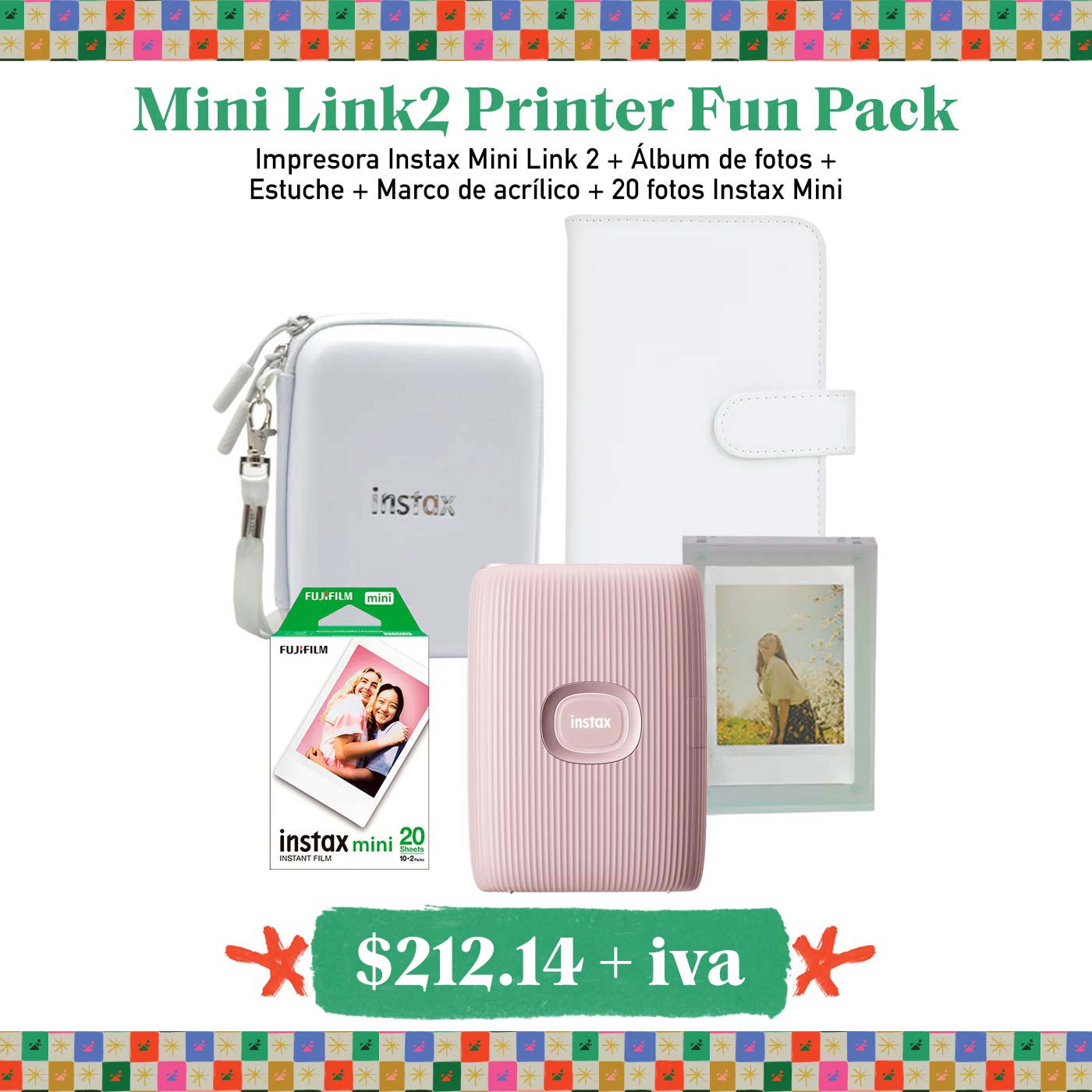 Impresora Mini Link2 Family Pack