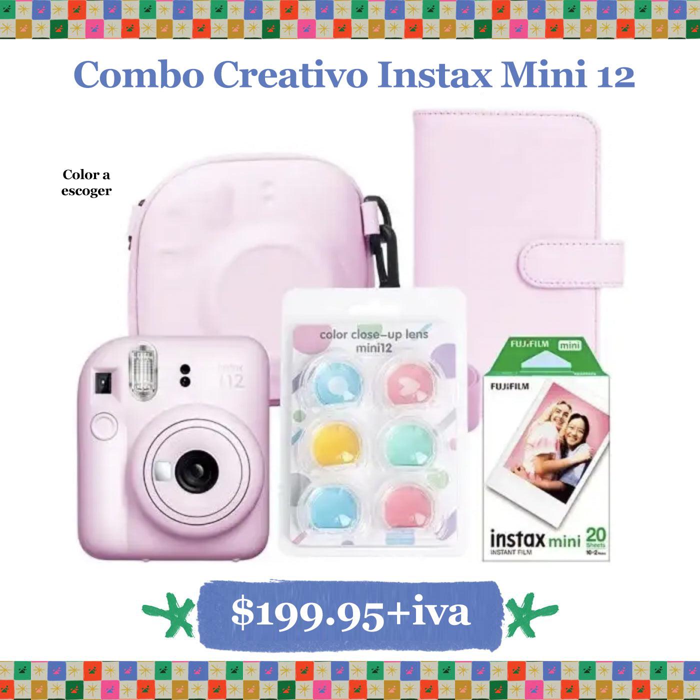 Combo Creativo Cámara Instax Mini 12