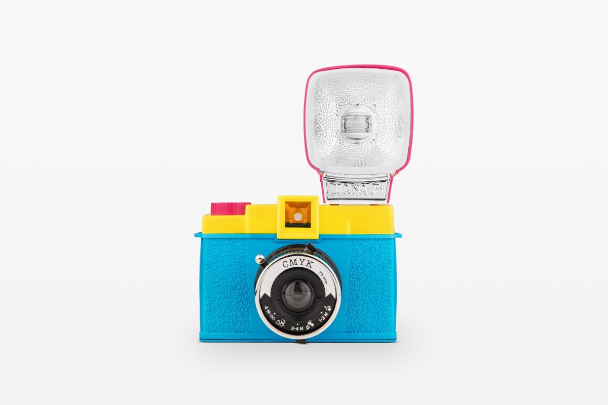 Lomography Diana F+ Camera & Flash CMYK