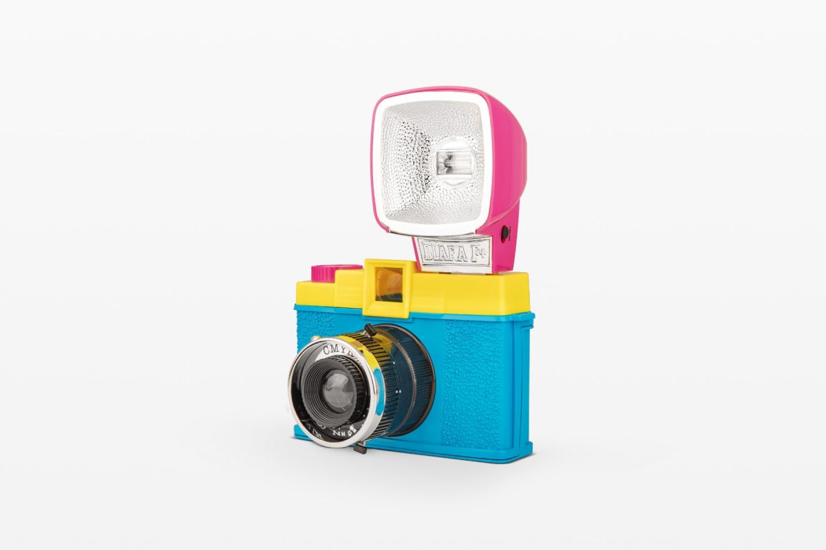 Lomography Diana F+ Camera & Flash CMYK