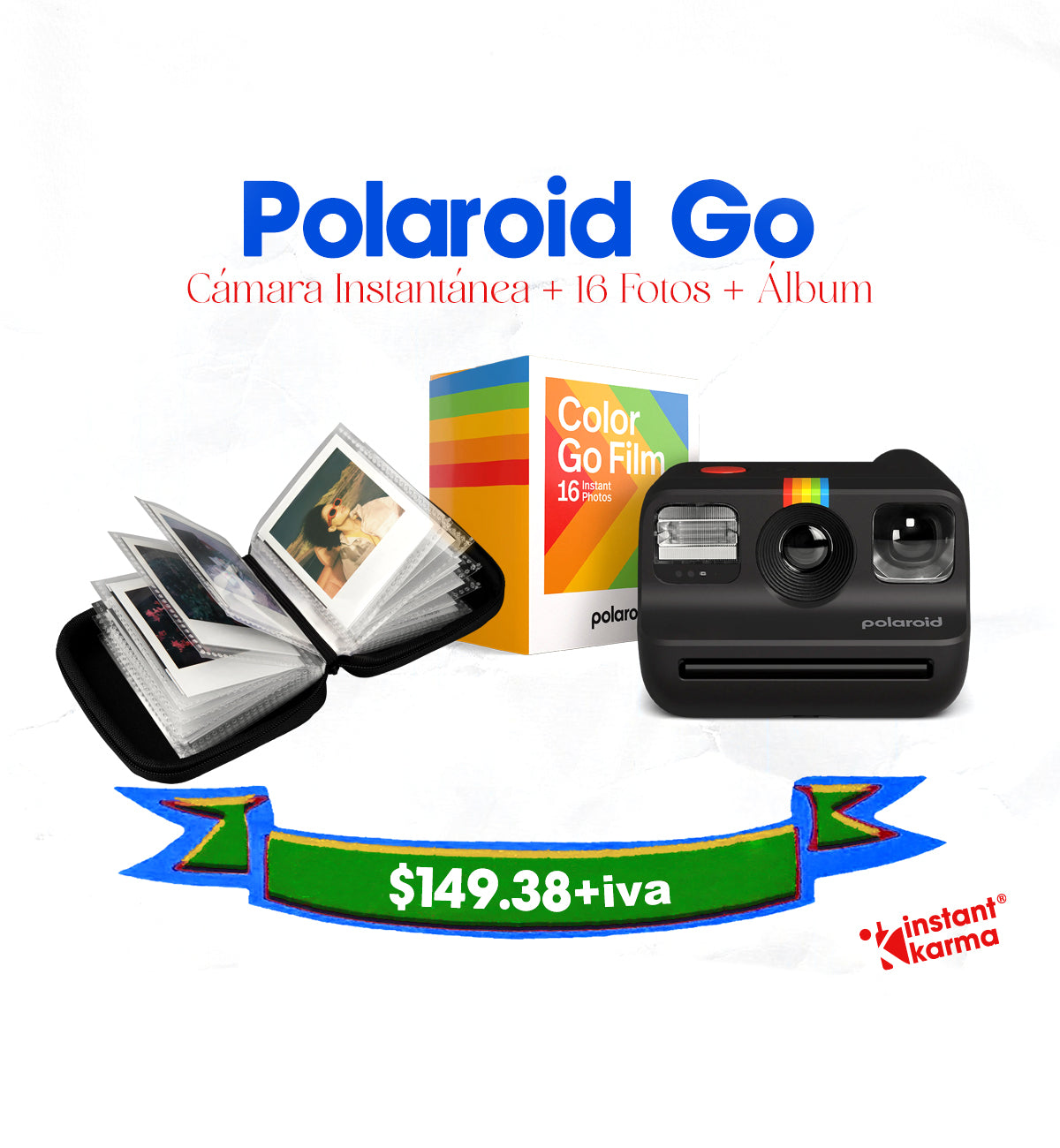 Polaroid Go Combo 3 Álbum