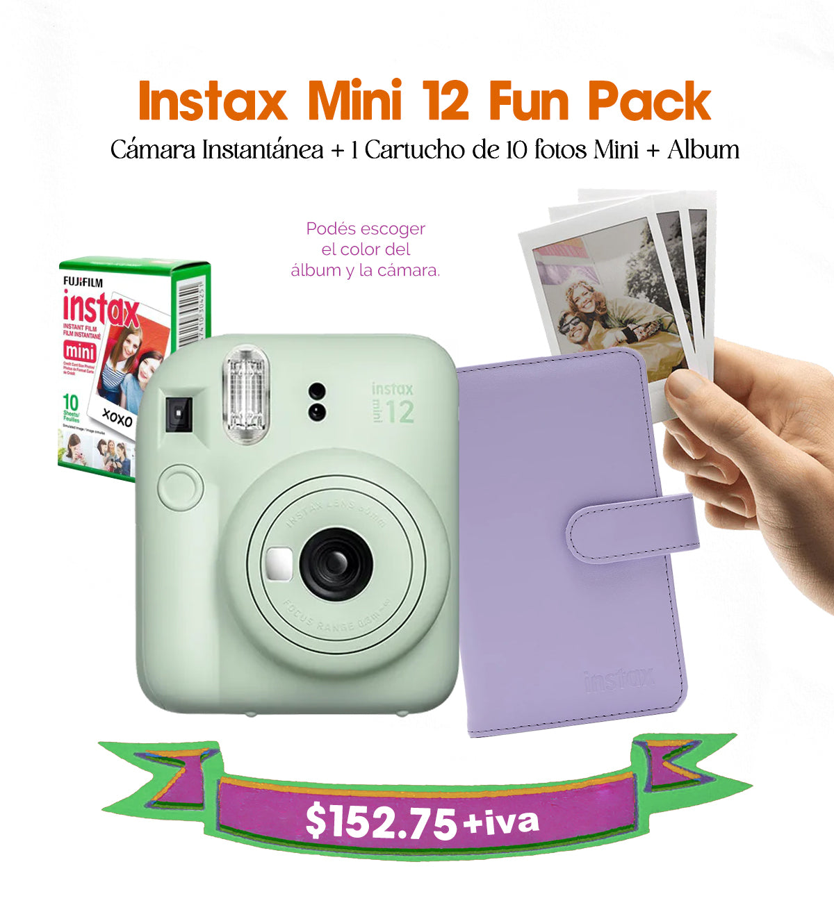 Instax Mini 12 Fun Pack