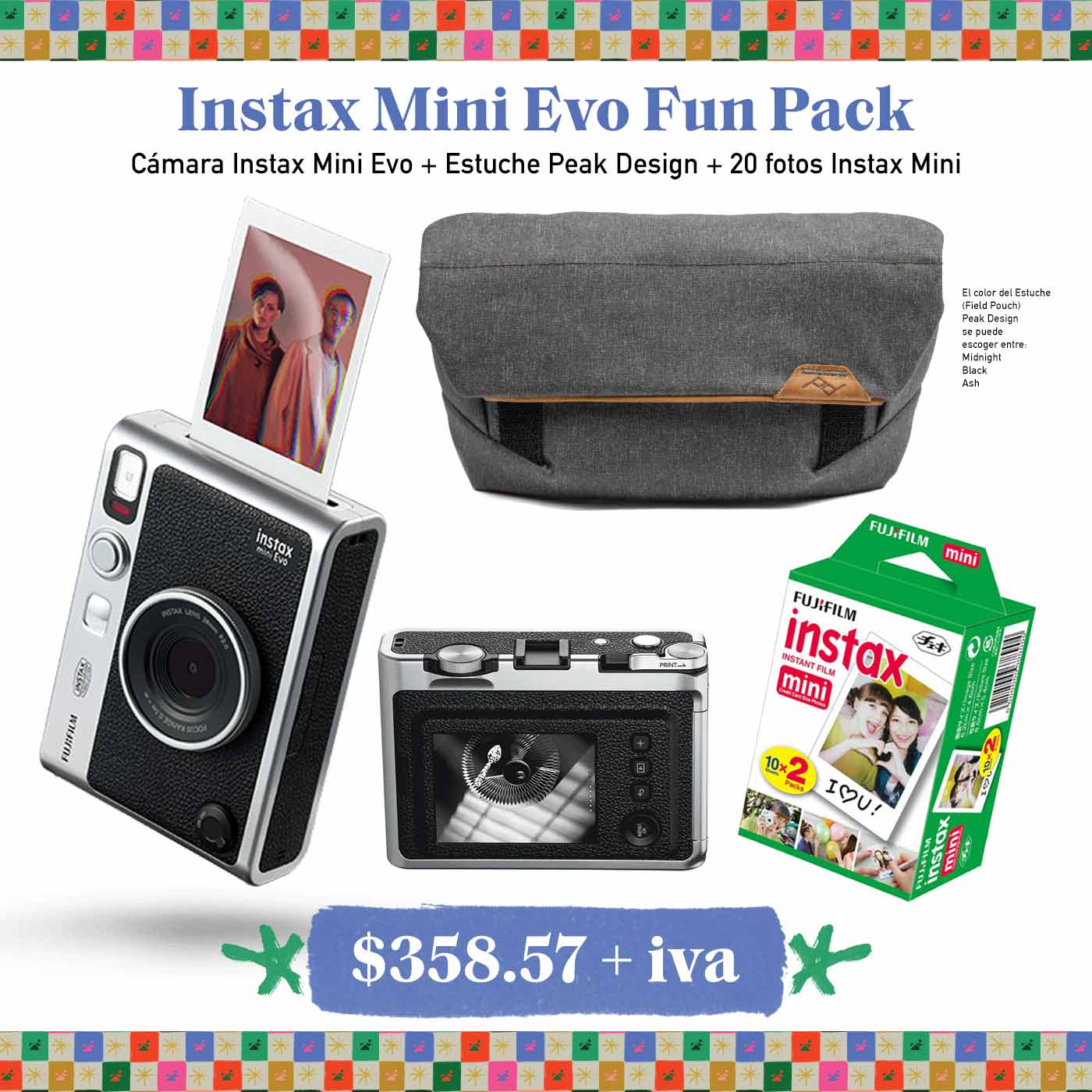 Instax Mini Evo Fun Pack