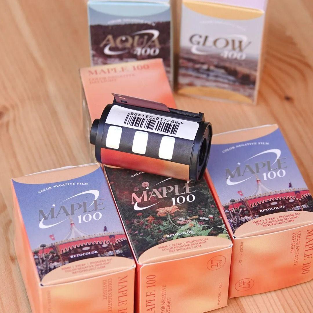 Retocolor Maple 100 35mm Color Negative Film 27exp