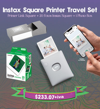 Square Printer Travel Set