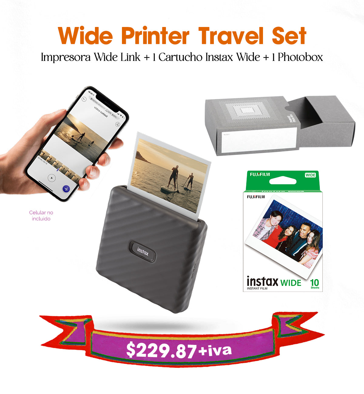 Wide Printer Travel Set