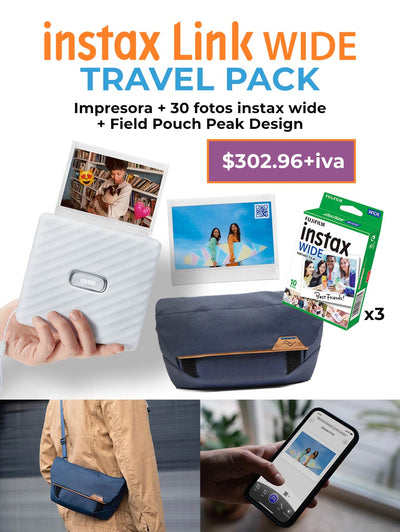 Wide Link Travel Pack Impresora Instax