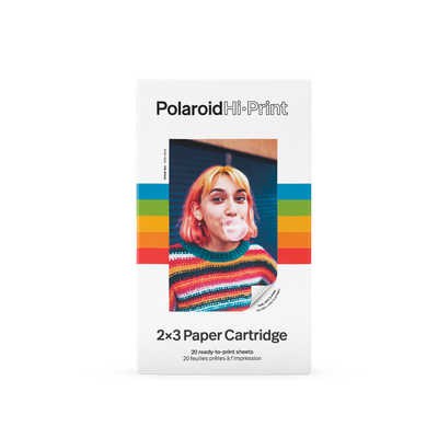 Cartucho Polaroid Hi Print 2x3 - 20 Fotos
